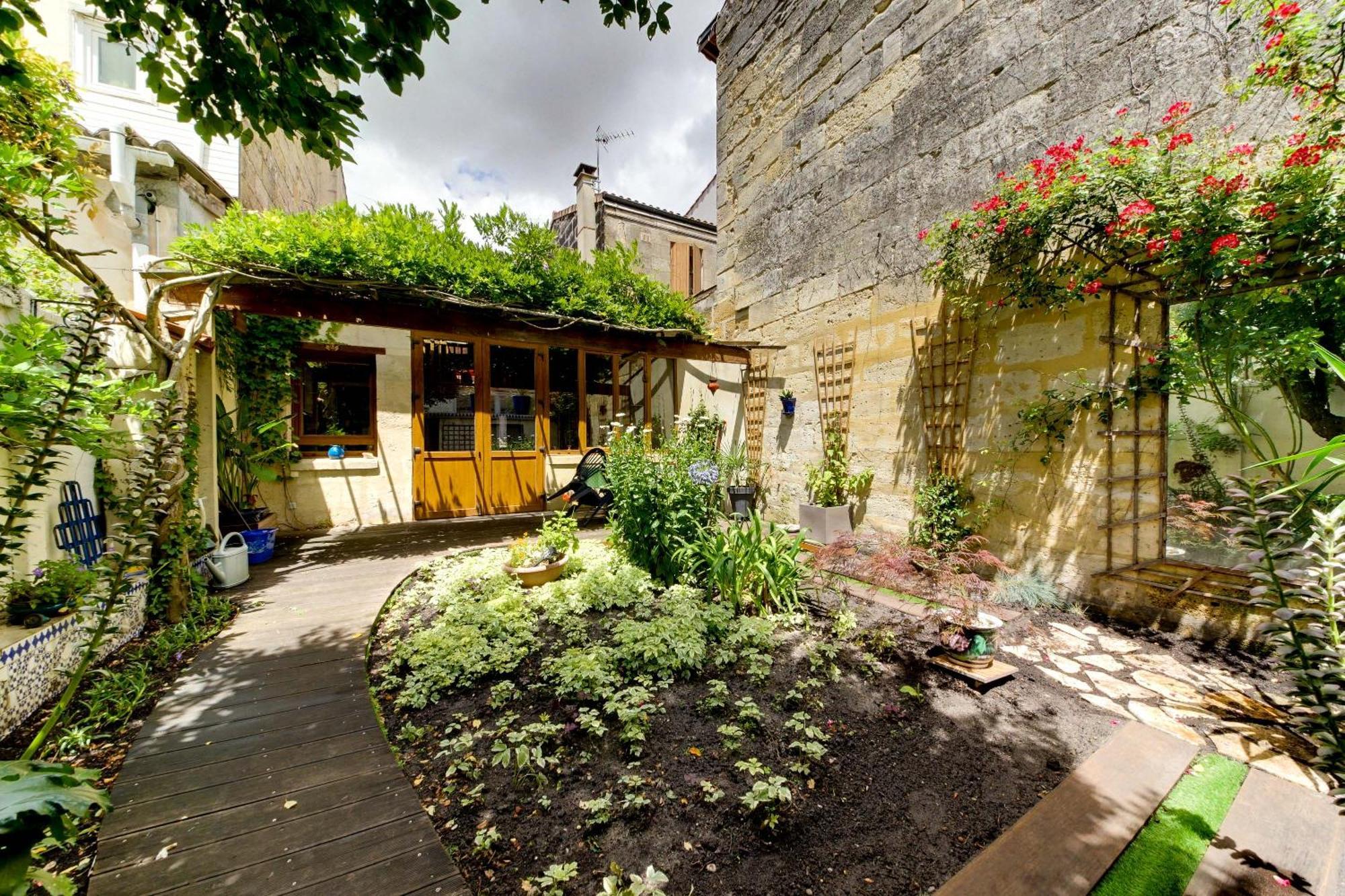 Superbe Maison En Pierre Bordelaise Бордо Екстер'єр фото